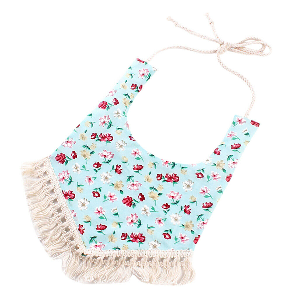 2 Pcs Infant Baby Feeding Saliva Towel Dribble Triangle Bandana Bibs Stripe