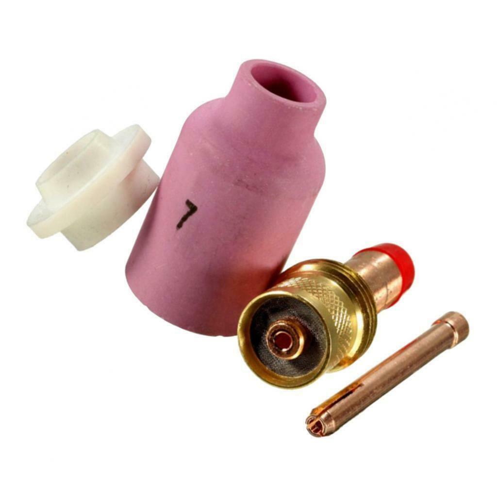 4xTIG Gas Lens KIT Size 3/32" 45V26 10N24 54N15 54N01 for TIG Welding Torch