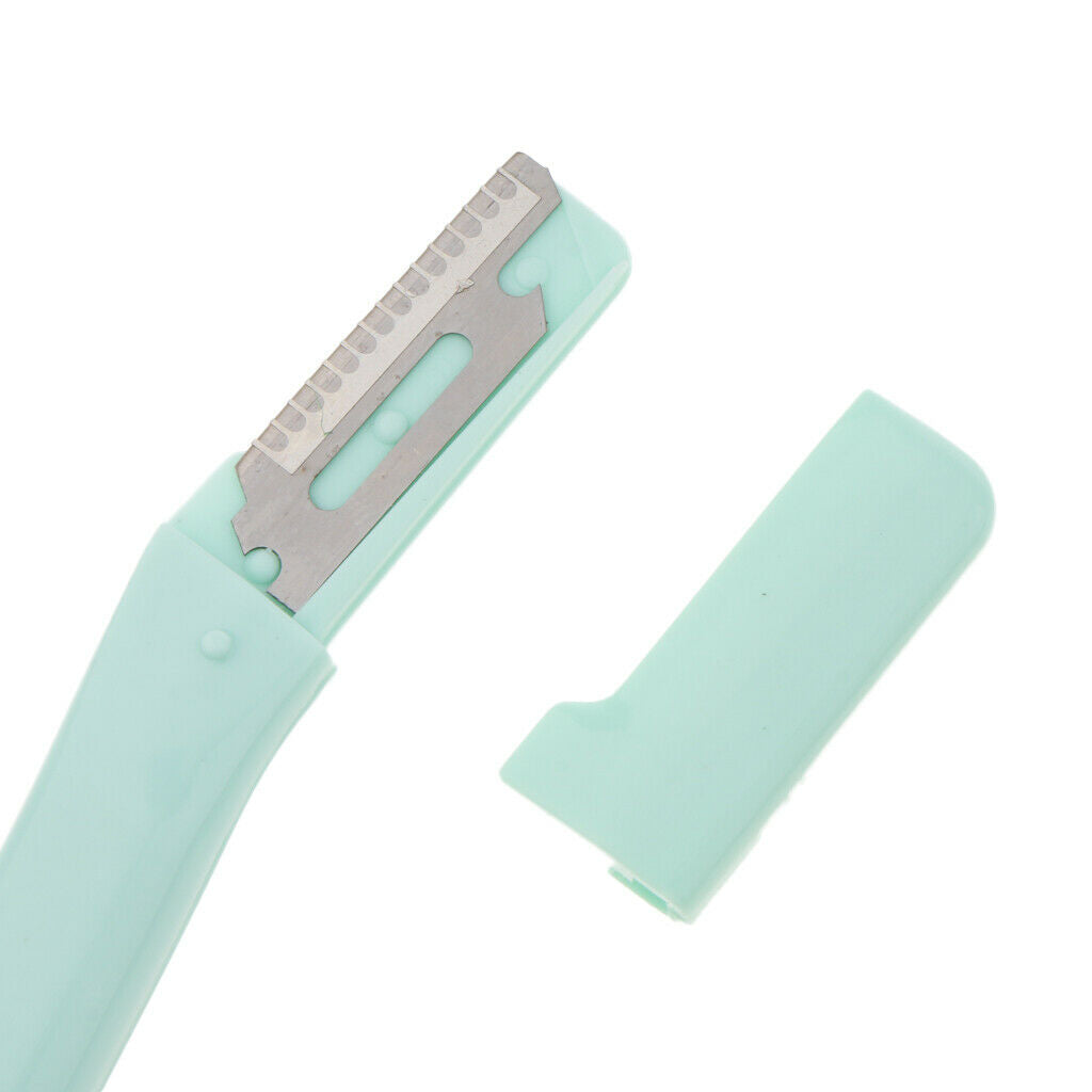 3pcs Facial Eyebrow Razor Trimmer Shaper Shaver Blade Hair Remover Tool