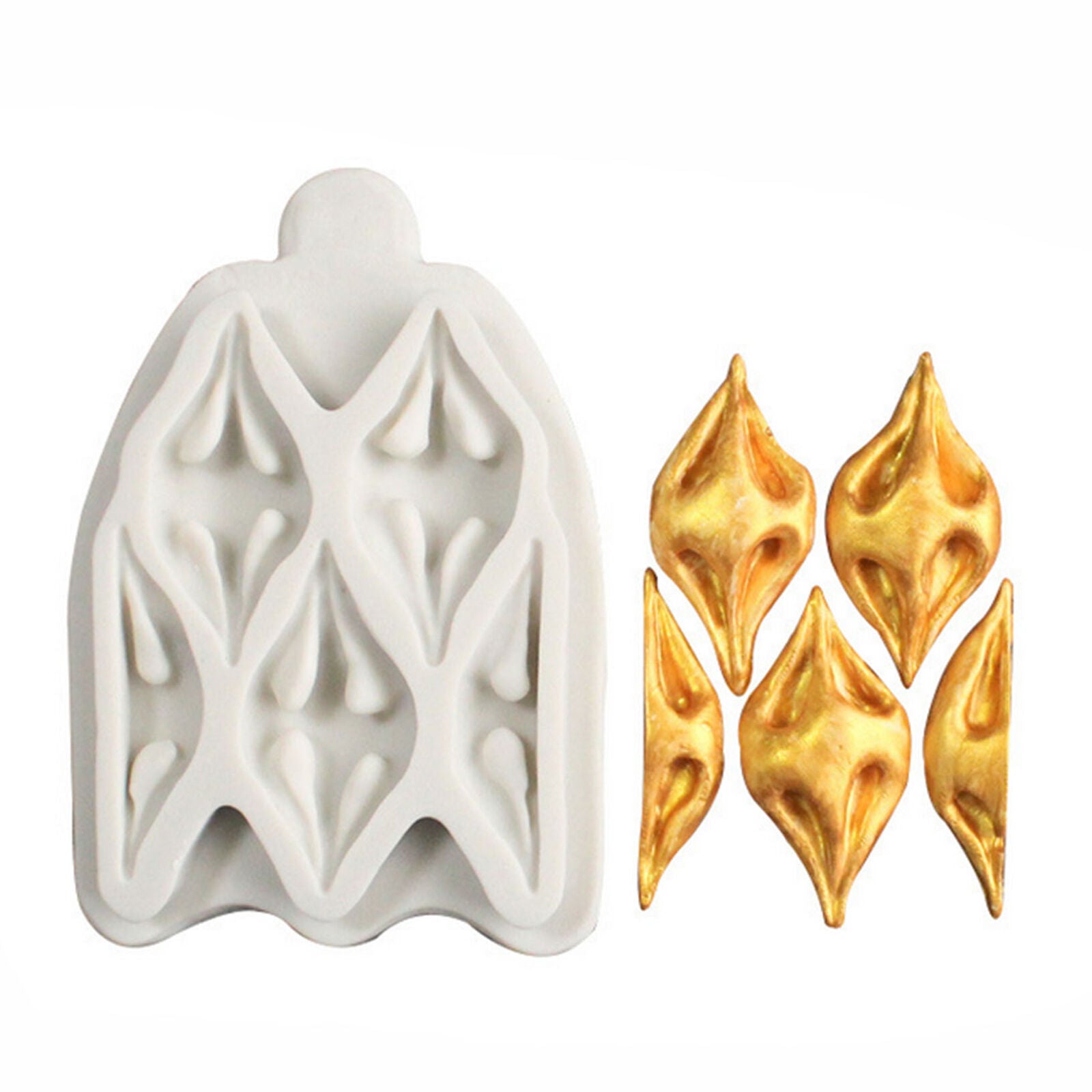 Baking Tool Side Decor Mould Damask Lace Flower Border Fondant Cake Stencil