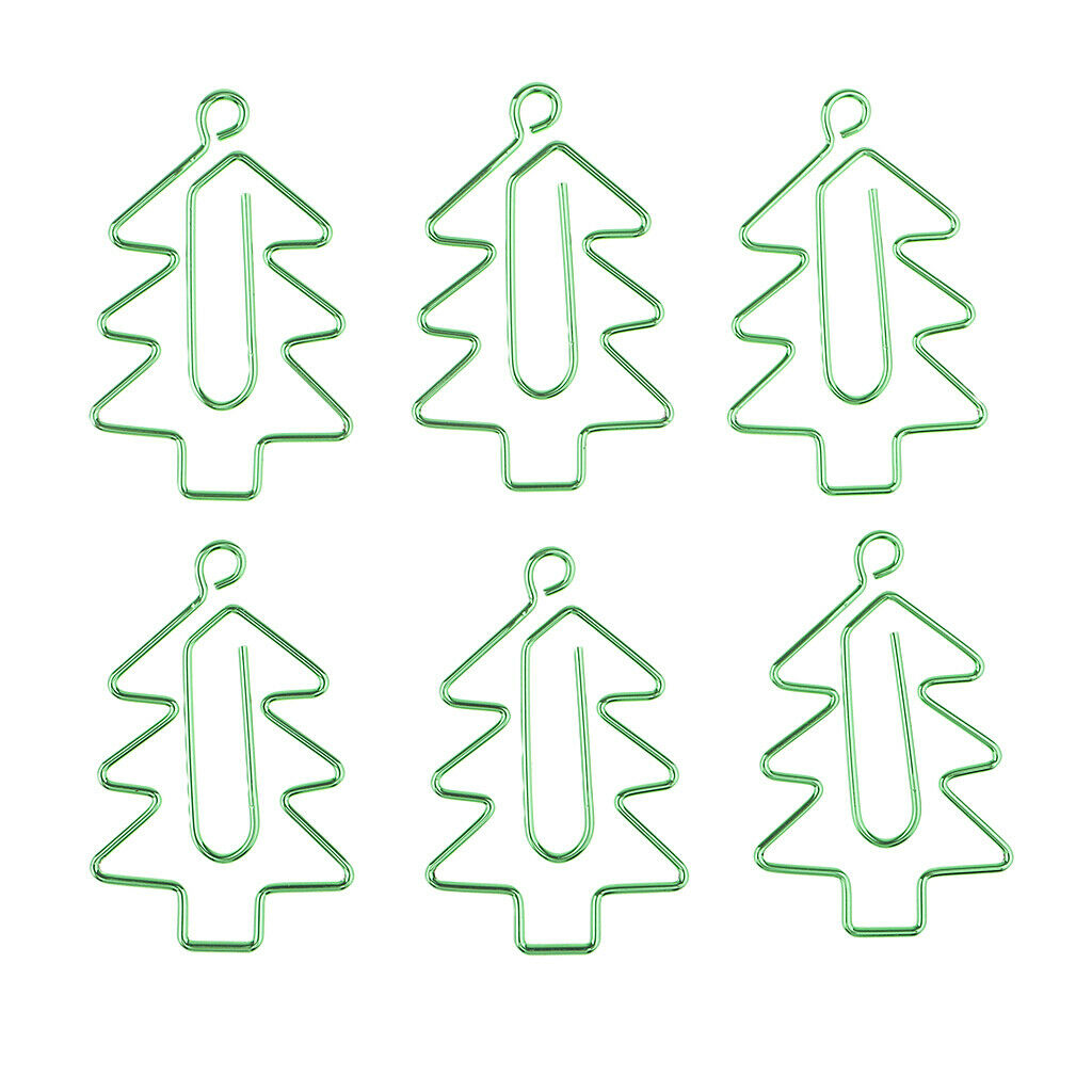 6 Pieces of Paper Clips Paper Clip Staple File Clip Paper Clips Motif