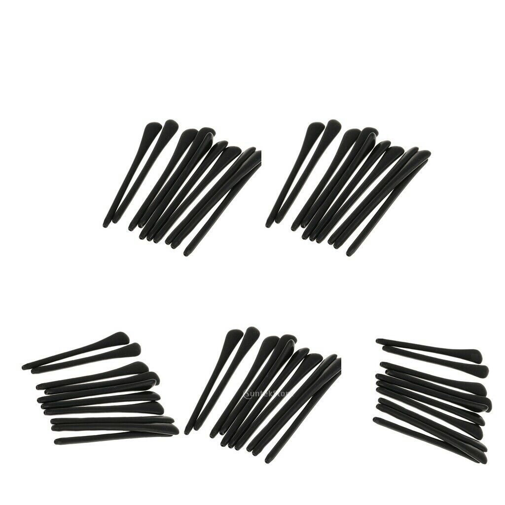 50Pcs Silicone Eyeglasses Eyewear Frame Temple End Tips Ear Sock Repair
