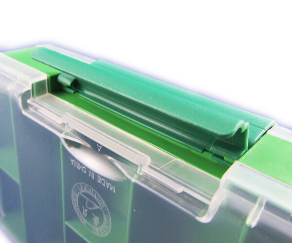 1pc Portable Organizer Dual Open Lid Box for Electronic Tools Craft Small Part