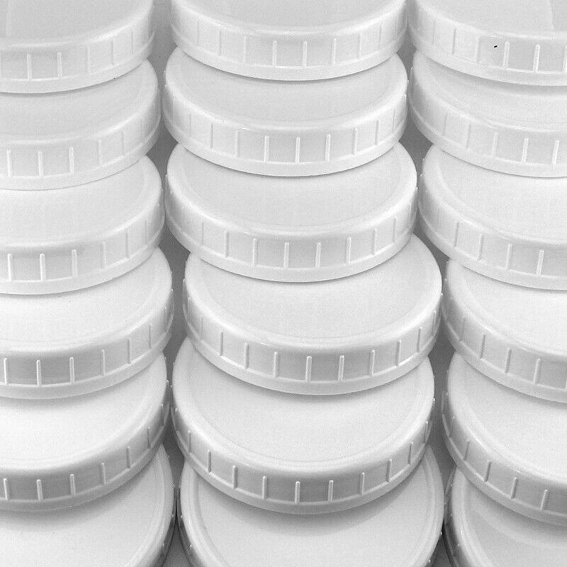 Regular Mouth Lids for Mason Jar Lids Plastic Storage Caps for Mason Canning JC9