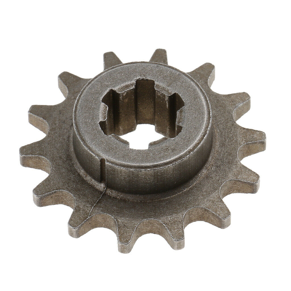 2 Pcs Sprocket 14 Teeth + 11 Teeth For Mini-moto 50cc Mini-pocket Engines