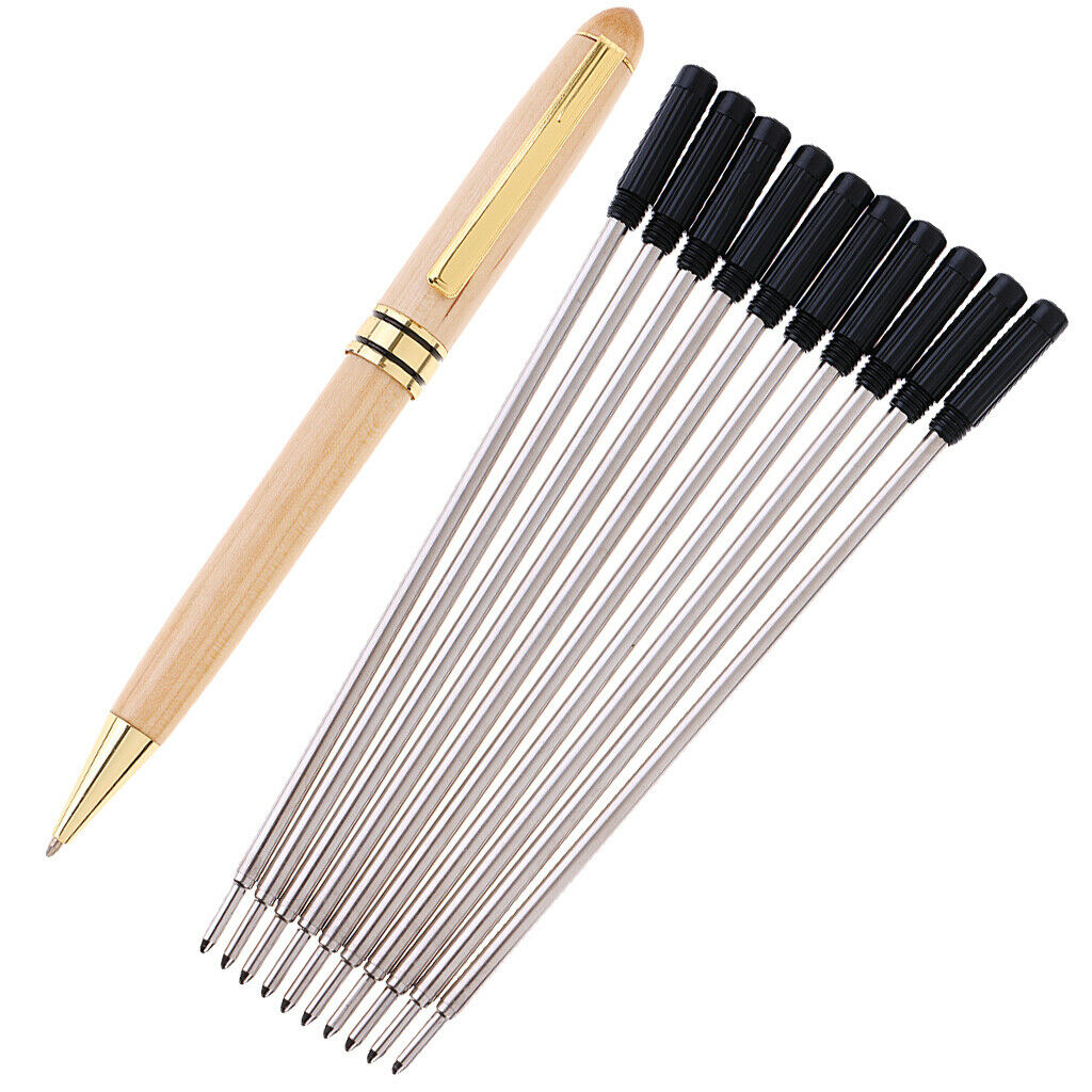 Bamboo Sign Pen Ballpoint Pen Biros Gift Souvenir & Ball-Point Pen Refills