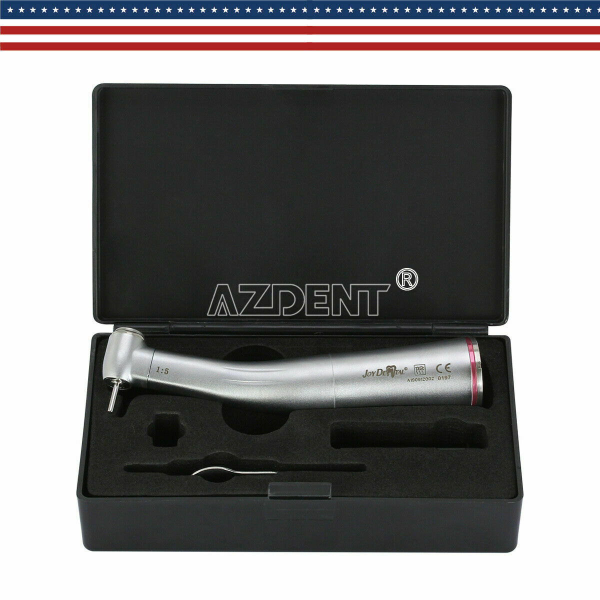 Dental 1:5 Increasing Speed Contra Angle Handpiece Internal 4 Spray Fit NSK