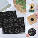 120pcs Round For you Sealing Label Stickers Baking DIY Party Gift Box Stick Tt
