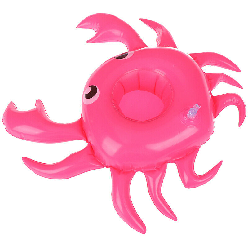 15Pcs Inflatable Floating Drink Can Cup Holder Hot Tub Swimming Pool Beach Pa_DD