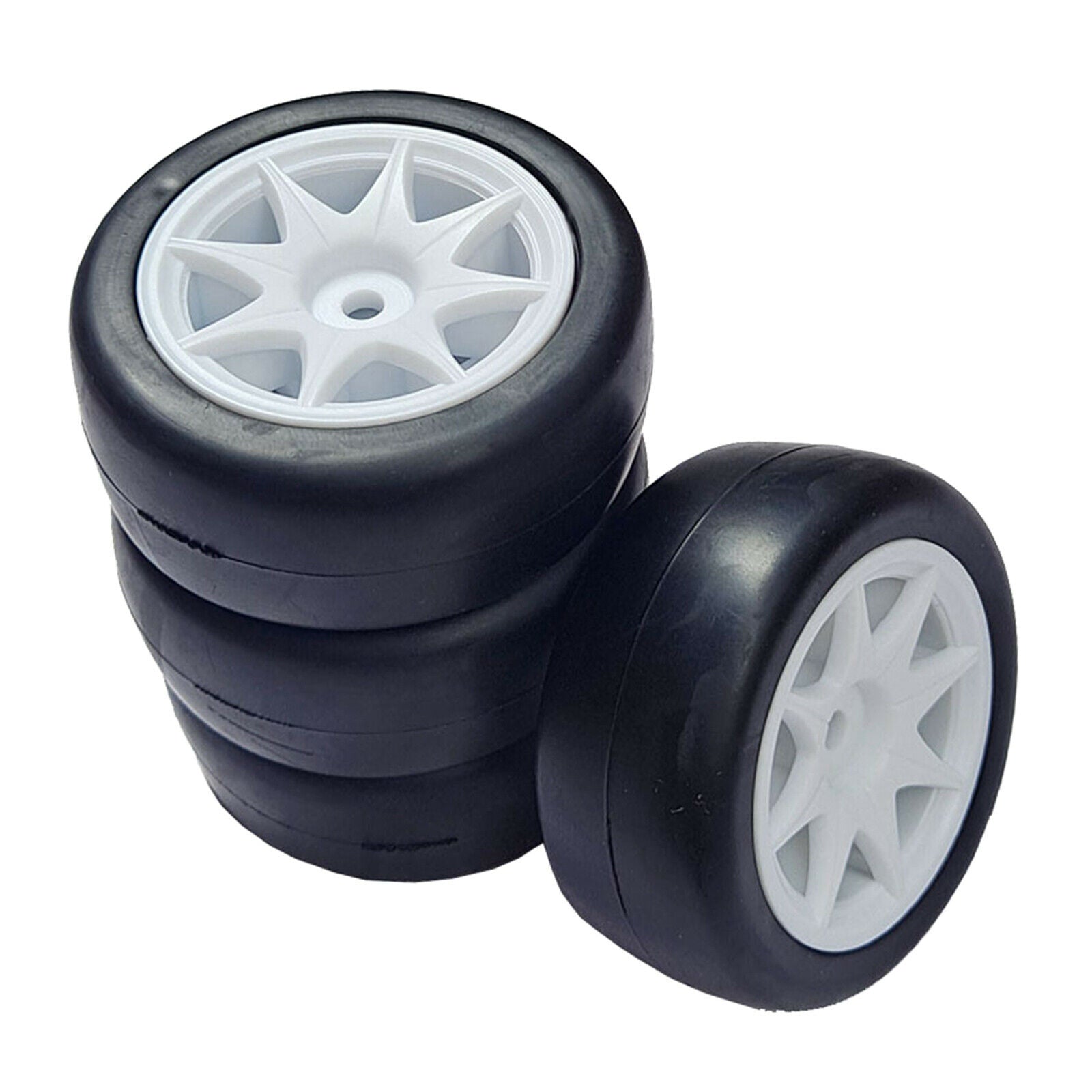 4 PCS RC 58mm  Tire Set Fit for Sakura M4 M5 MST TCR M04 1/12 RC Car