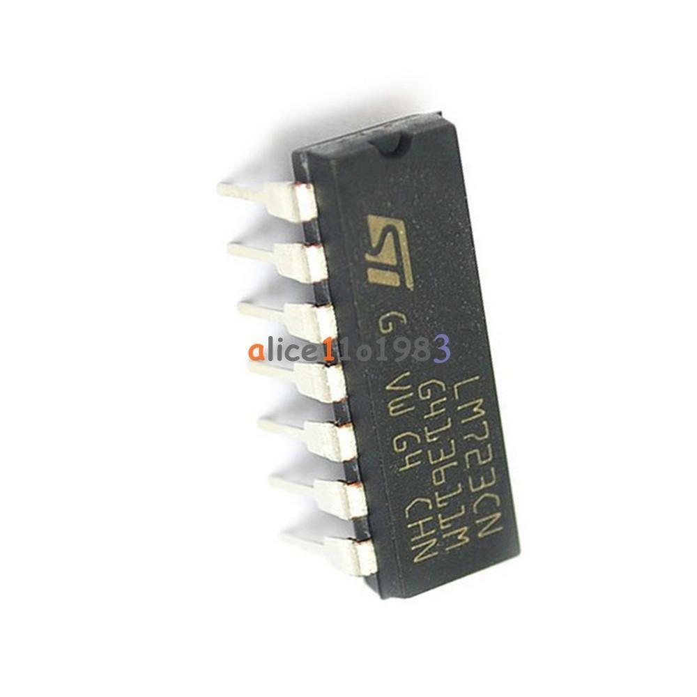 20Pcs LM723CN LM723 Adjustable Voltage Regulator 2-37V 150m