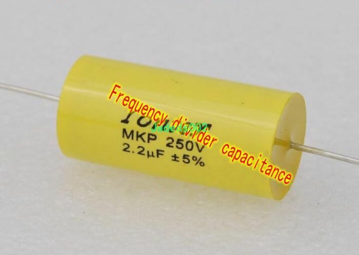 2.2UF 250V audio crossover capacitor Speaker Divider capacitor Home Audio parts