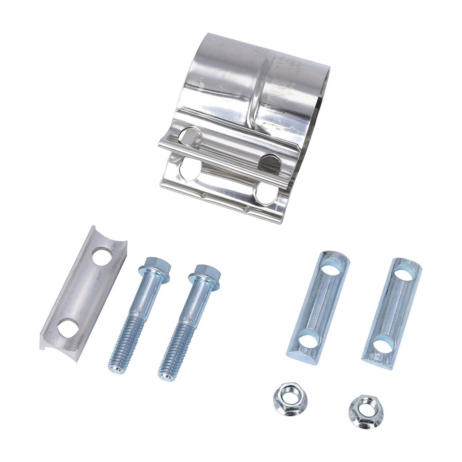 3 Inch Exhaust Sleeve Band Clamp for OD to ID Exhaust Pipes Exhaust Repair