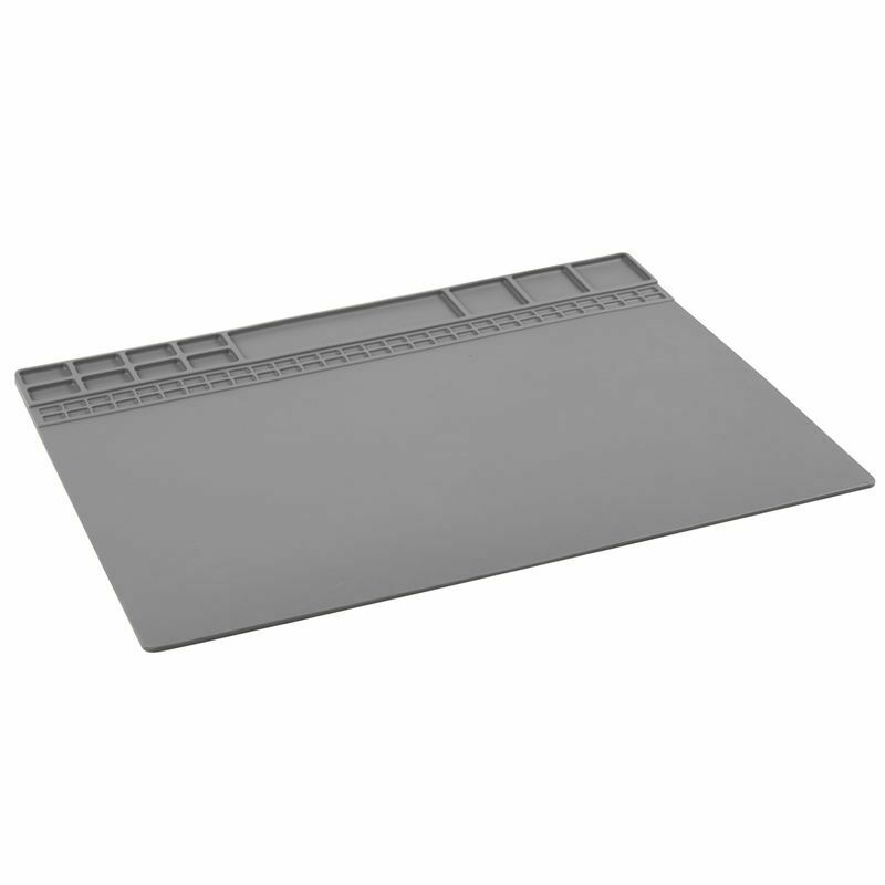Insulation Pad Heat Resistant Solde Station Silicon Solde Mat Work Pad Desk PlE8