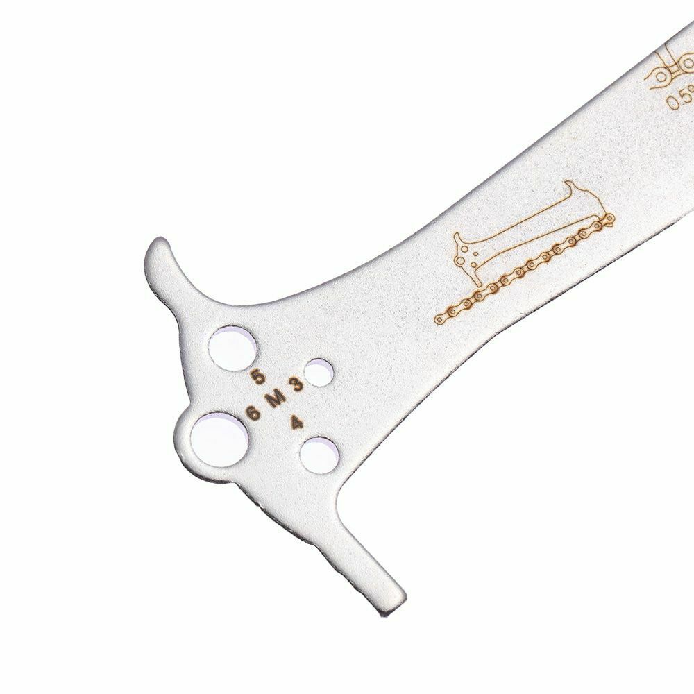 Three-in-one Caliper Ruler Chain Measurement Bike Chain Wear Indicator Gauge