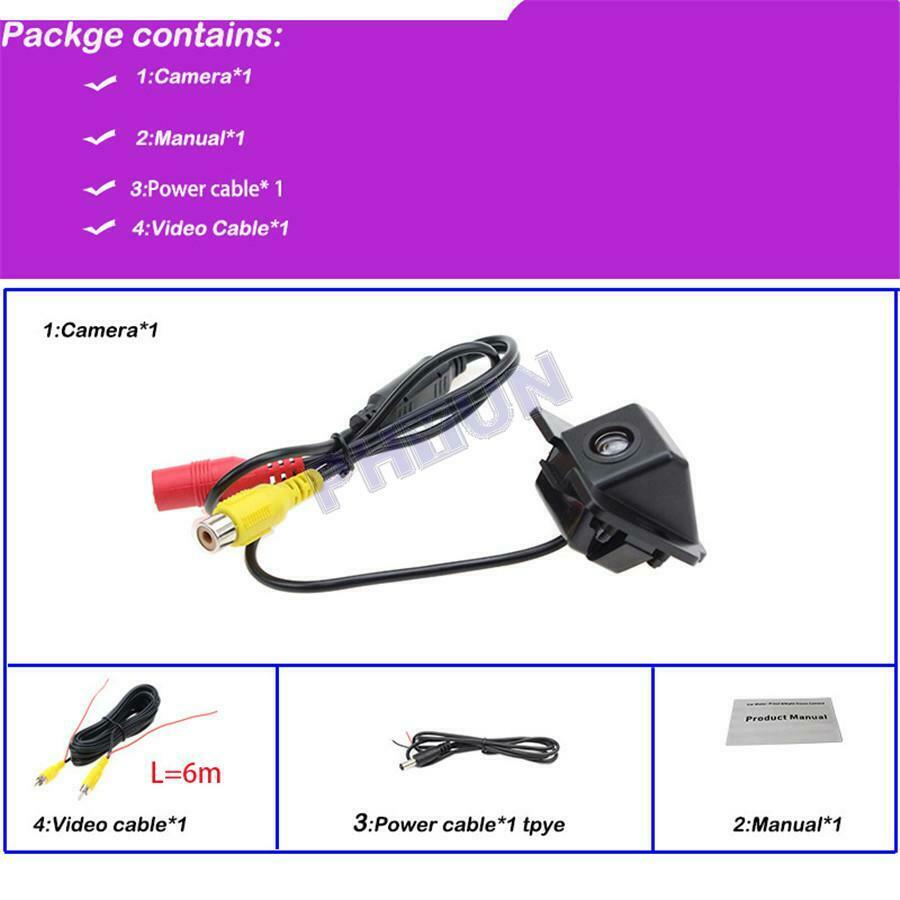 For 2007 - 15 Mitsubishi Outlander Rear Camera Kit PAL Backup Rear View Camera