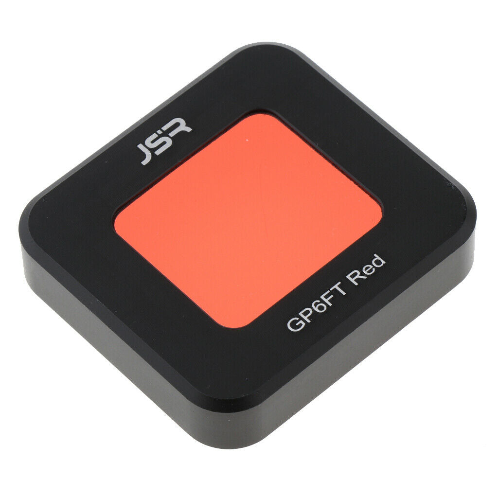 Waterproof UV CPL Lens Filter for Gopro Photography Camera-Red