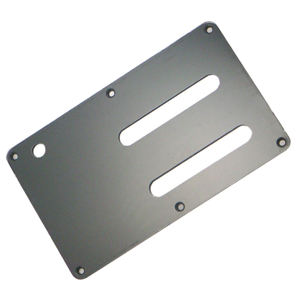 Black Guitar Tremolo Spring Cavity Cover Backplate for E Guitar Parts