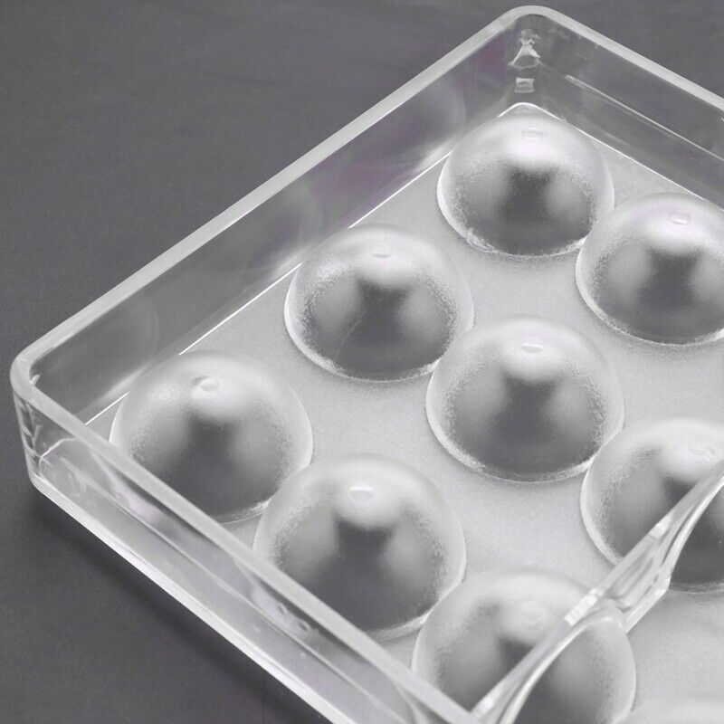 24 Holes Semi Sphere Chocolate Mould Polycarbonate Chocolate Bar Mold Half BalA5