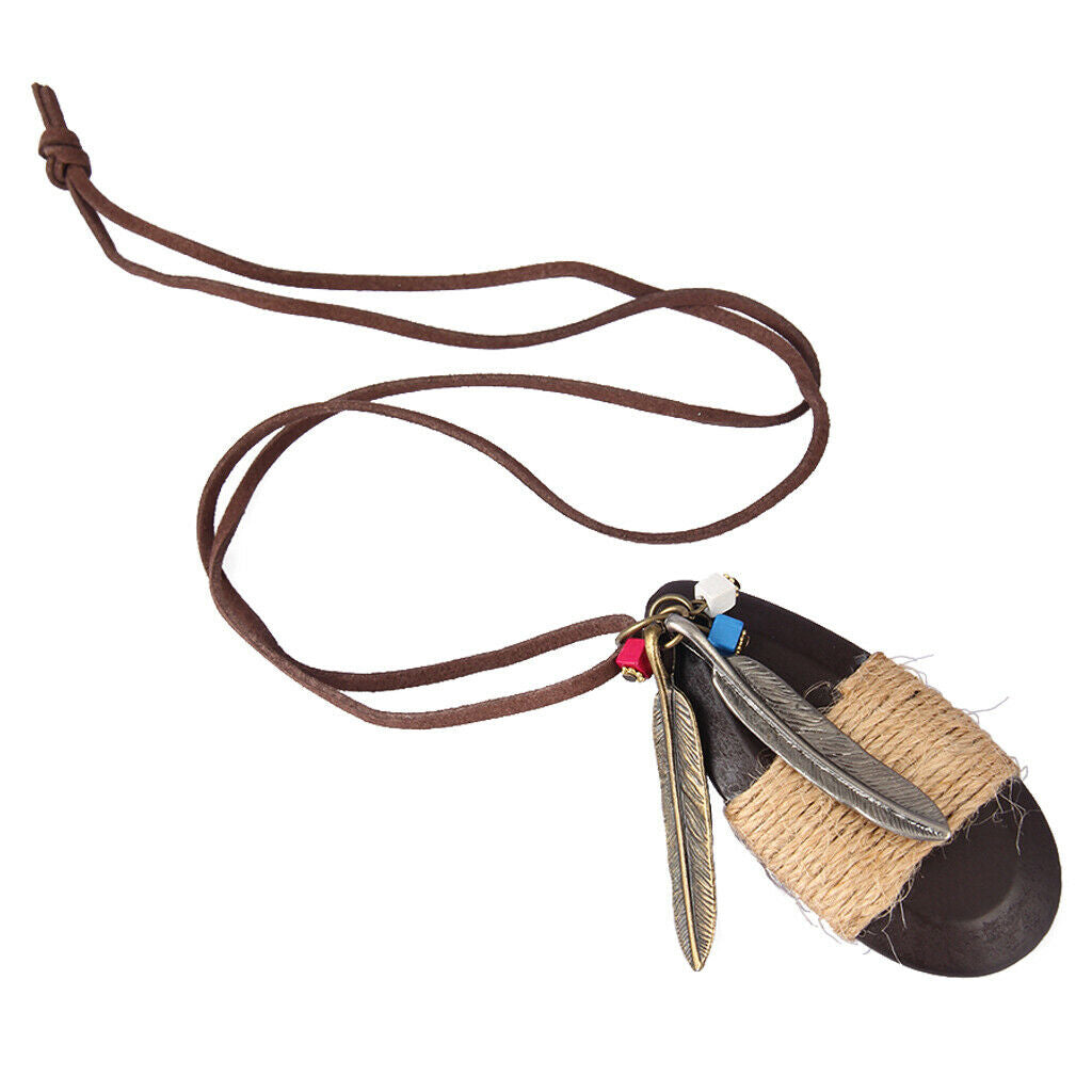Retro Style  Waterdrop Pendant Necklace Jewelry Ethnic Style