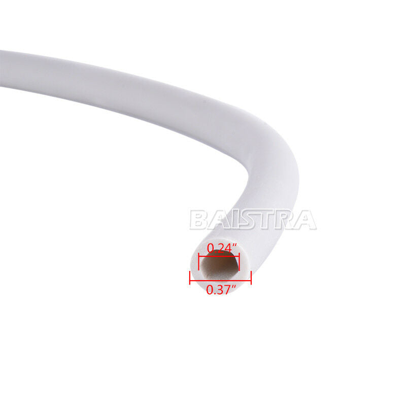 5X Silicone Tube Hose Pipes for Dental Saliva Ejector Suction Valves Weak