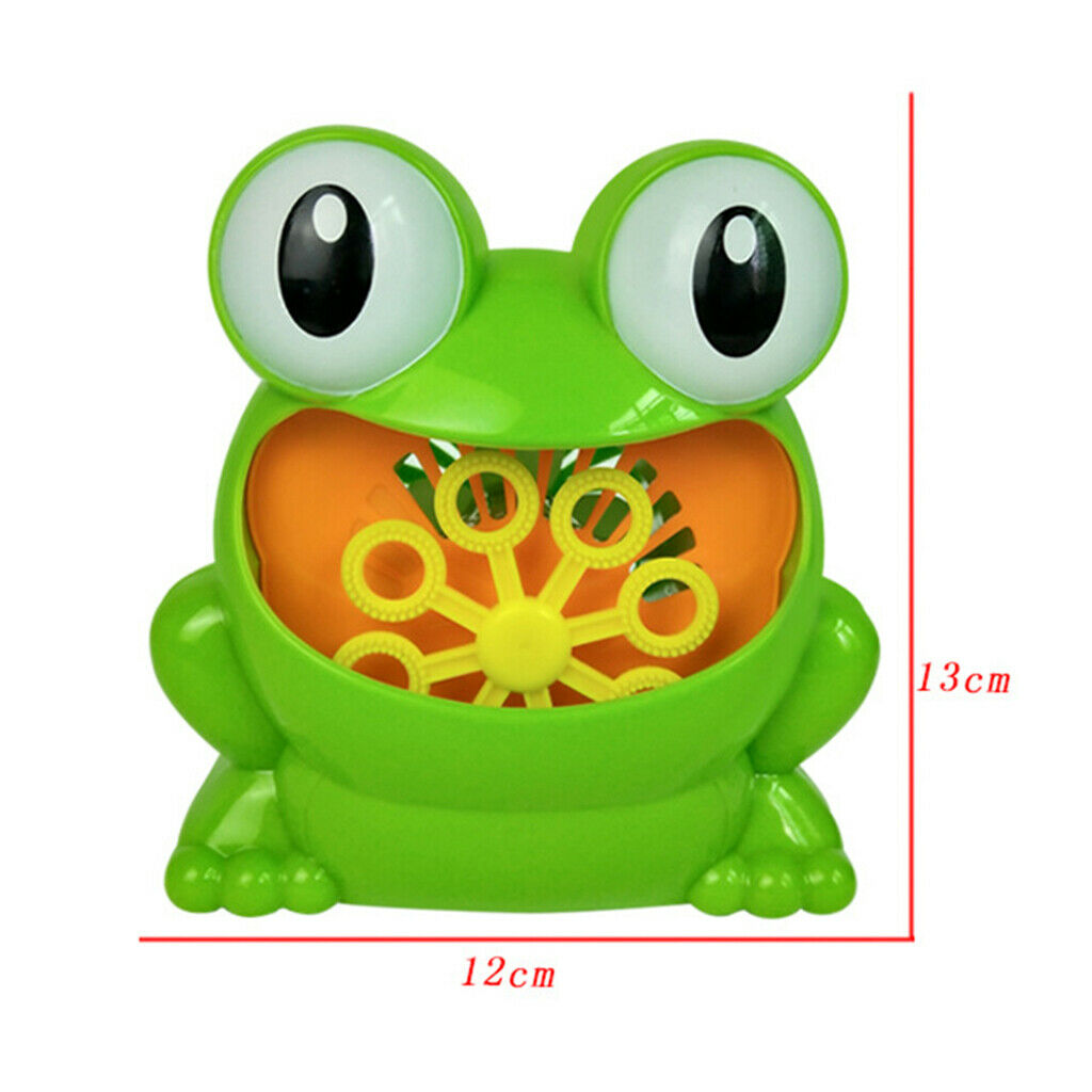 for Kids, Frog Automatic Bubbles Blower, Portable Bubble Maker