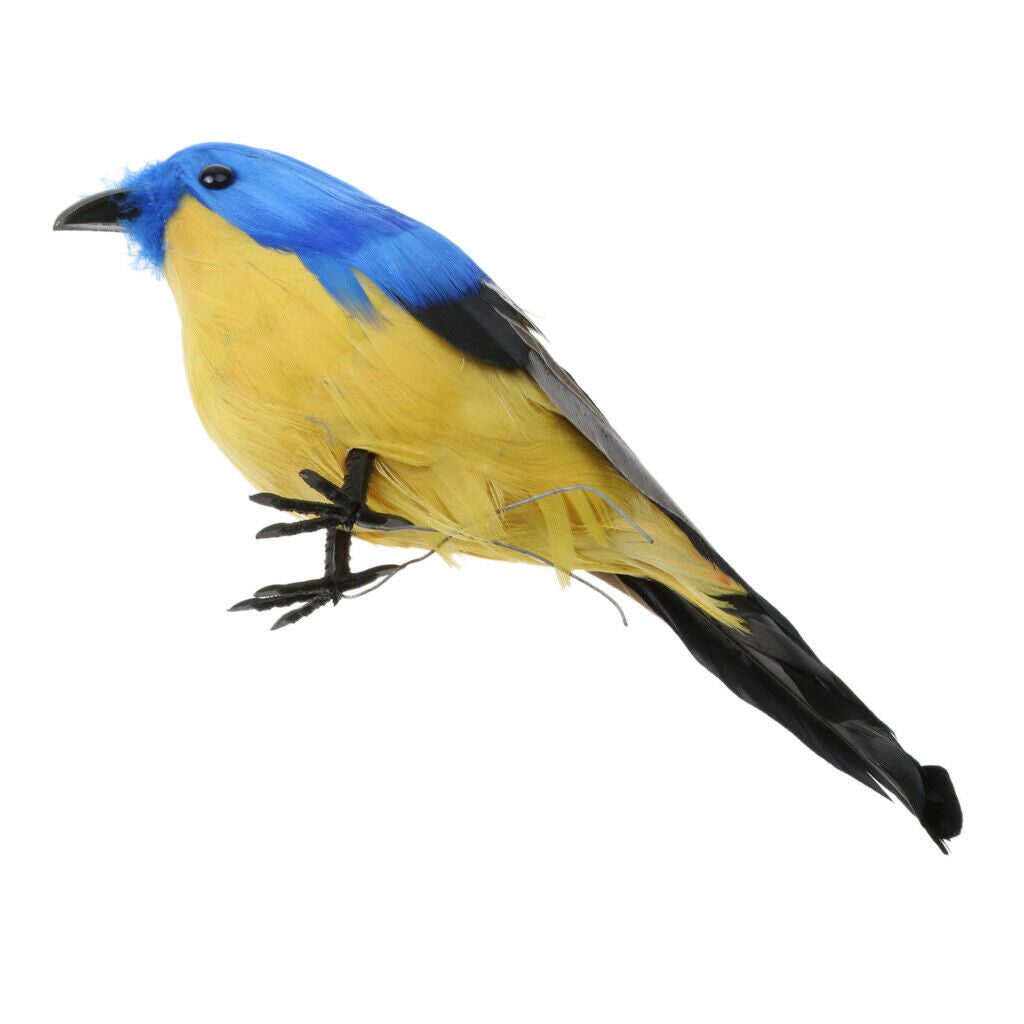 2PCS Small 12cm Artificial Bird for Garden Weding Home Decoration