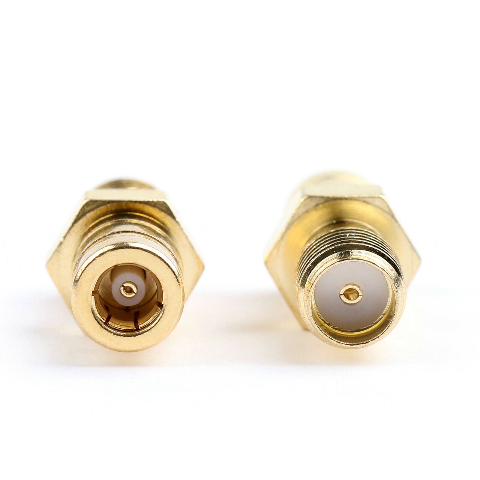 10Pcs SMA Female Jack To SMB Plug Female RF Connector SMA-SMB Adapter CA