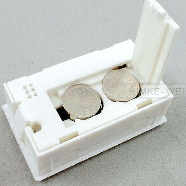 Mini White Digital LCD Thermometer & Hygrometer Temperature Humidity Meter