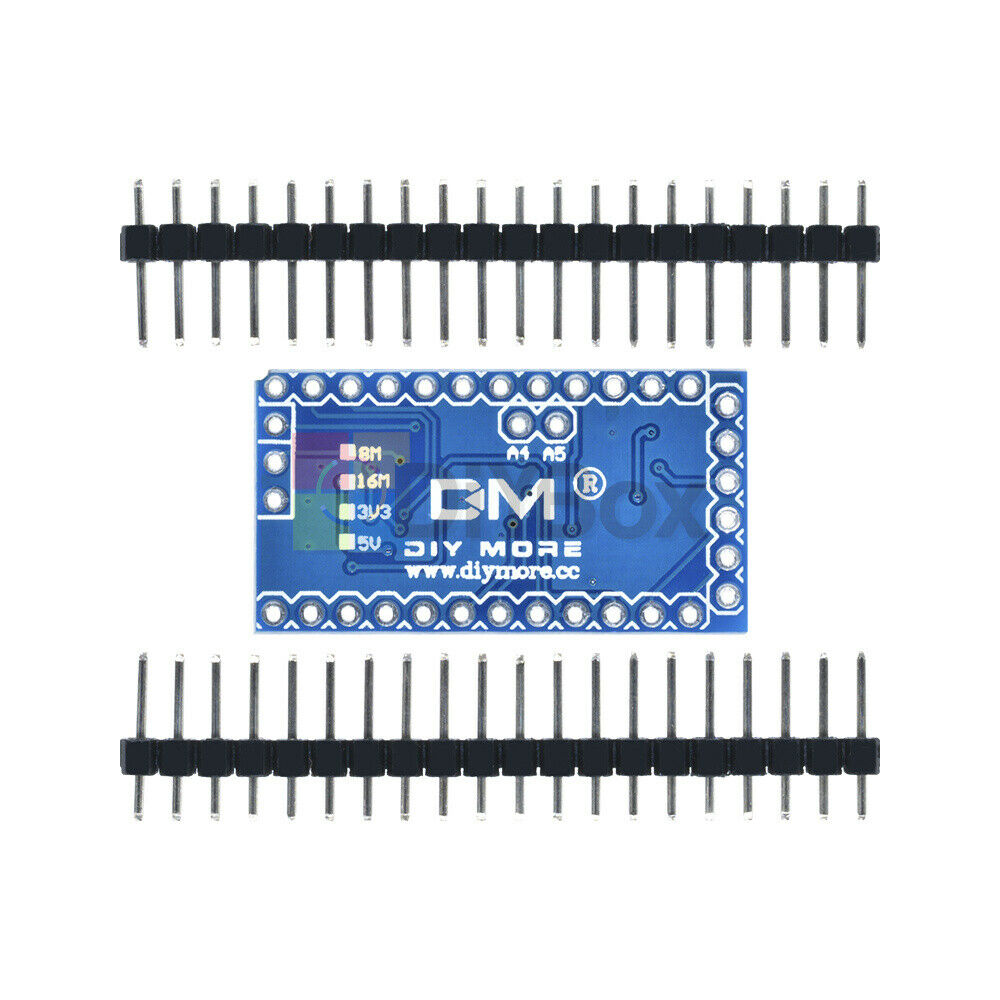 10Pcs 5V Pro Mini Atmega328 16MHz Microcontroller Board Nano Compatible Arduino