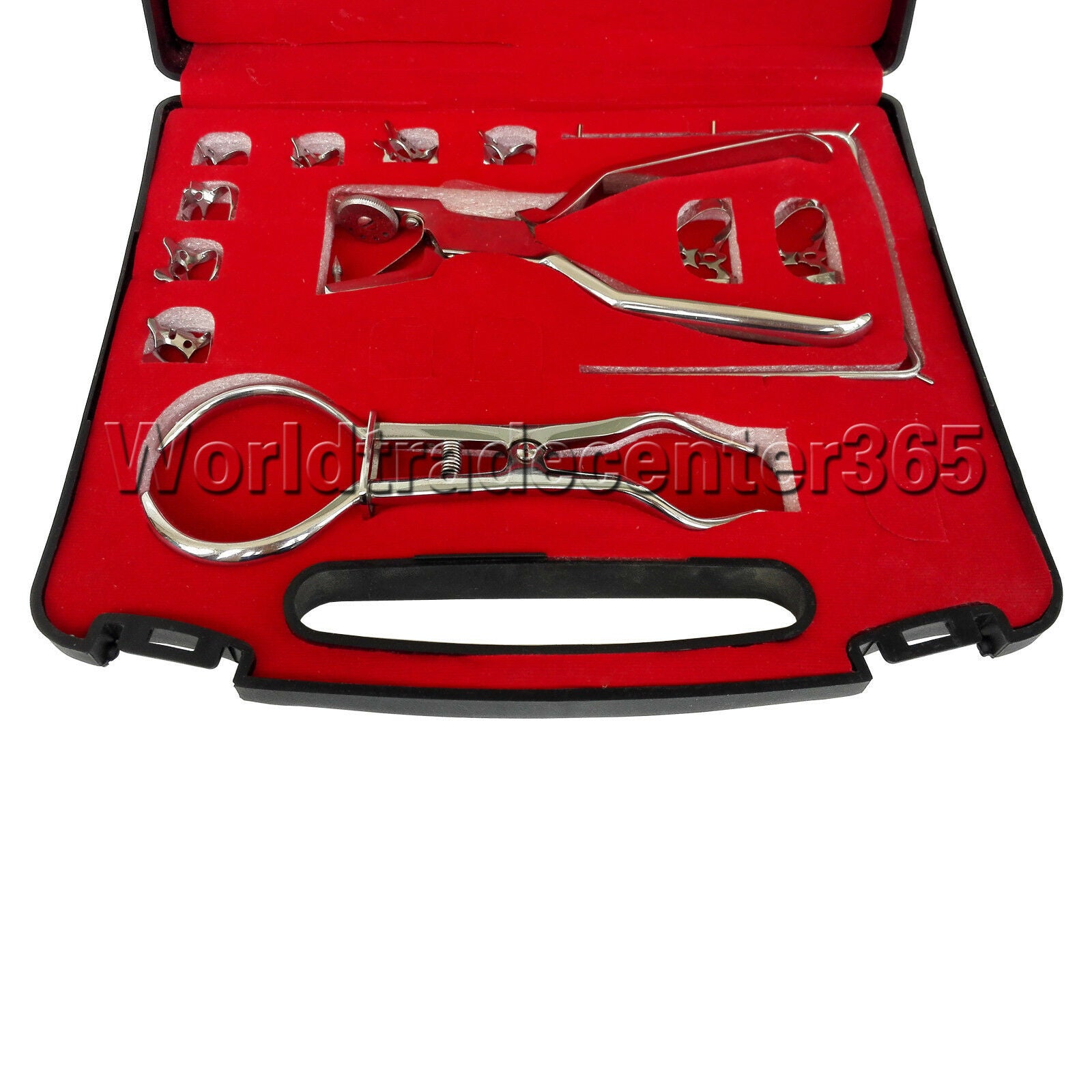 Dental Dentist Basic Rubber Dam Kit of 12 Pieces Dental Surgical Instruments Set