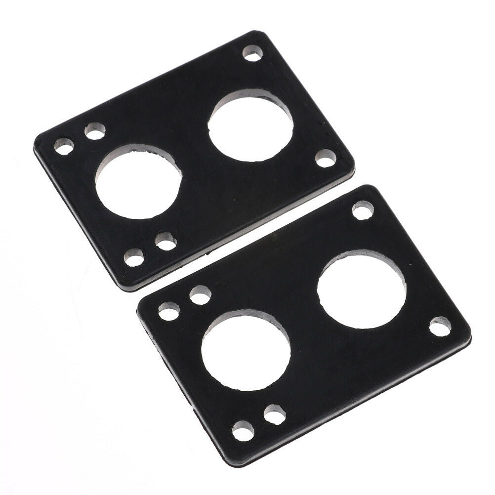 2pcs 0.24"/6mm Soft Skateboard Riser Shock Pads Longboard Shock pads Supp.l8