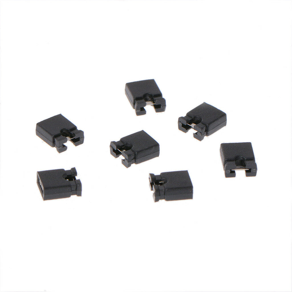 2.54mm Standard Jumper Blocks Caps For Hard Drive CD DVD Motherboards 100 Pcs