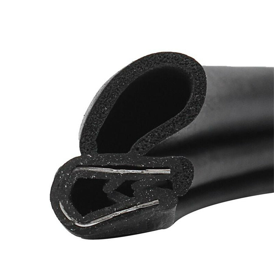 6M B Type Car Door Pillar Window Edge Trim Mouldings Protector Rubber Seal Strip