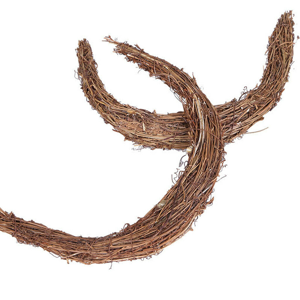 25x30cm Wreath DIY Rattan Dried Garland Making Frame Holiday Party Wreaths