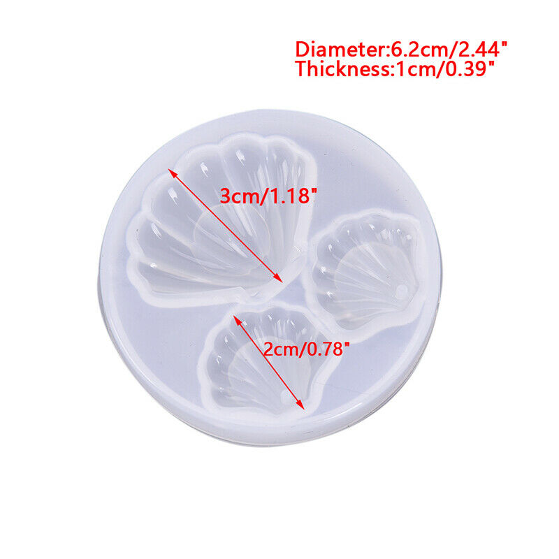 Shell Shape Mold DIY Decoration Tools Silicone Mould Fondant Candy Biscui.l8