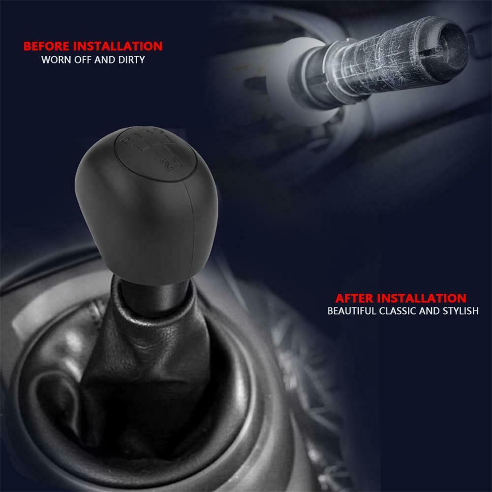 5 Speed Car Gear Stick Knob Shifter Lever Black for Fiat Ducato Citroen Jumper
