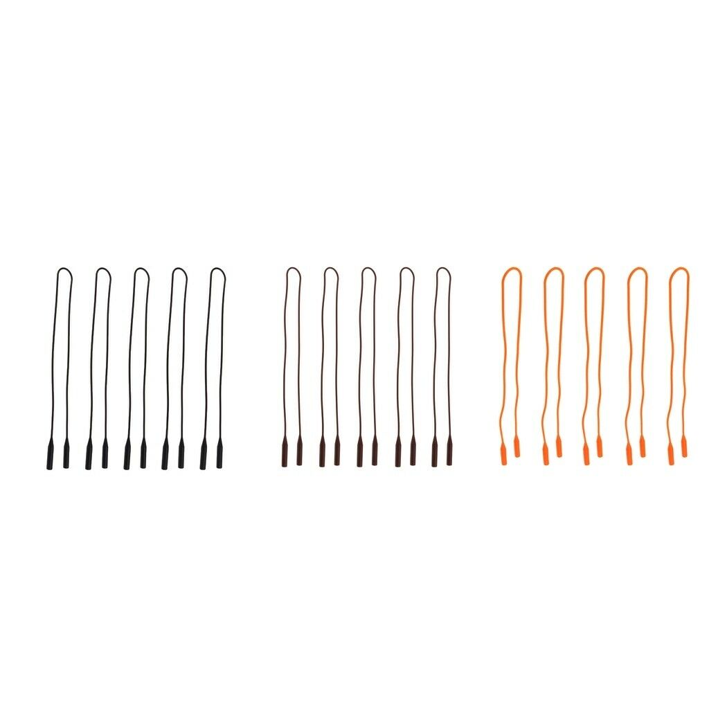 15 Pieces Silicone Eyeglass Strap Eyewear Retainers Sports Anti-slip Elastic