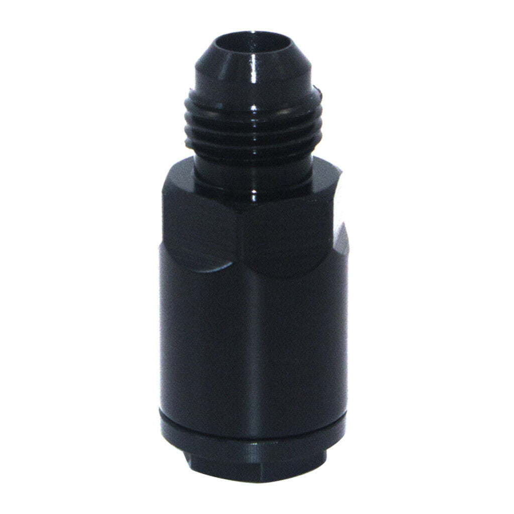 2x Fuel Line EFI Adapter Fitting -6 AN Male to 1/4" Quick-Push Hardline Adaptor