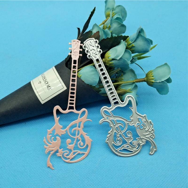 Violin Metal Cutting Die Stencil DIY Scrapbooking Album Paper Card Template Mold