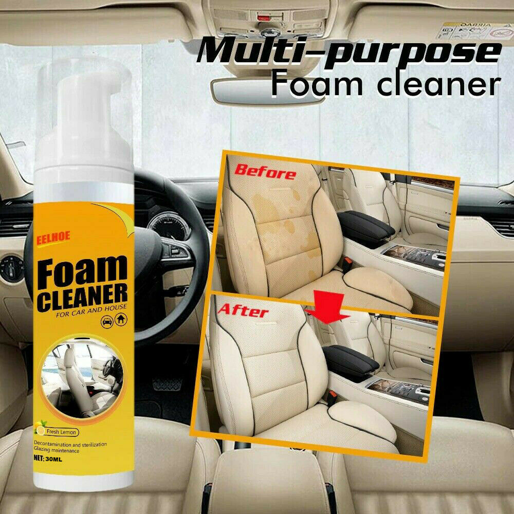 100 Multi-Purpose Cleaning AUTOMOIVE CAR Interior Cleaning Foam Cleaner Advanced