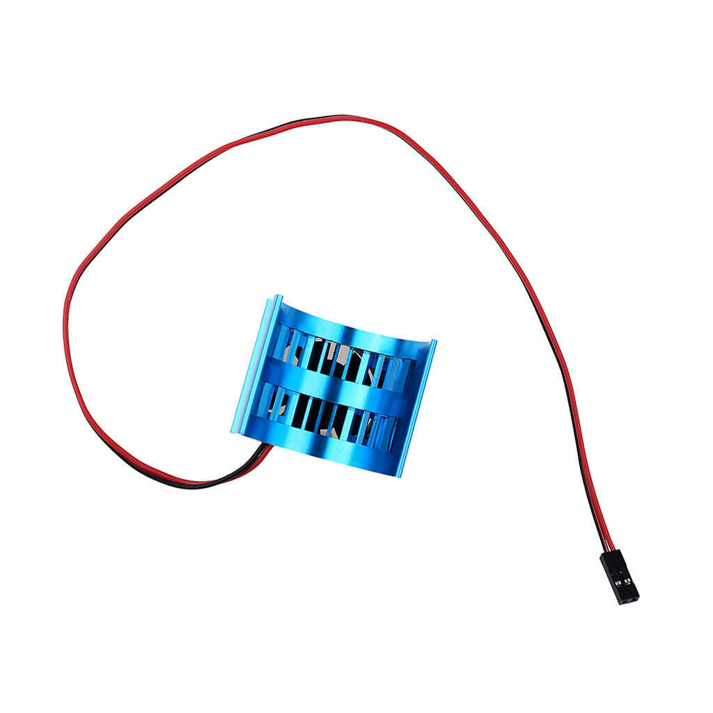 1/10 RC 540 Motor Heatsink & Cooling Fan for HSP Axial   DIY Parts