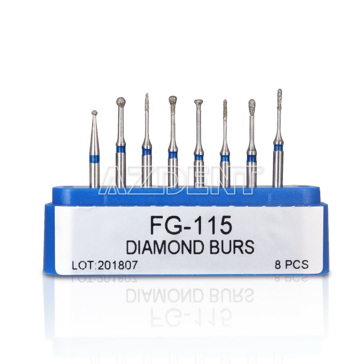 50X Dental FG-115 Diamond Burs Minimally Invasive Cavity Preparation AZDENT