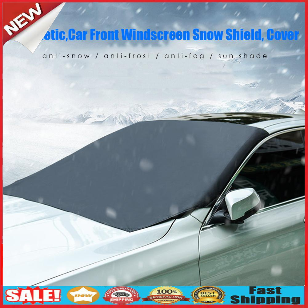Magnetic Car Front Windscreen Snow Ice Shield Cover Windshield Sun Shade @