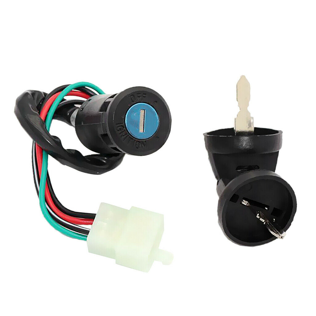 4-Wire Ignition Key Barrel Switch For ATV Quad Taotao  Dirt Bike 50-125cc