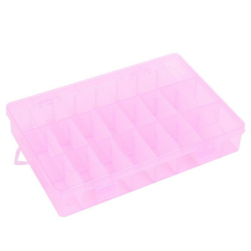 Plastic box Container Screw Case Jewelry Earring Display plastic storage box