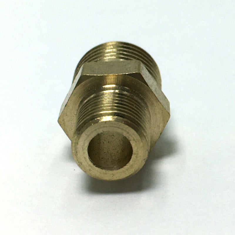 DN6 Male To DN8 Male Thicken Brass Thread Adapter