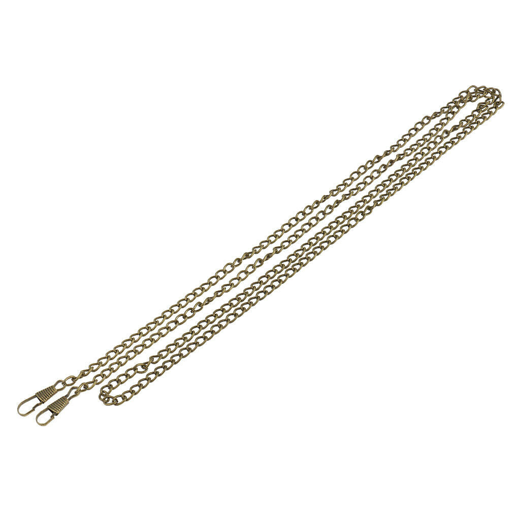 3 Colors Metal Crossbody Shoulder Bag Chain Strap Handle Replacement 120cm