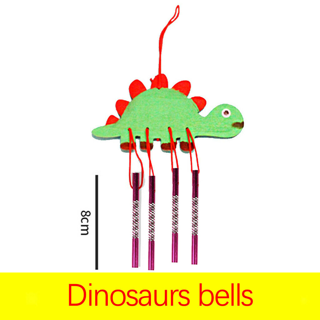 12Pack DIY Wind Chime Creat & Paint Wooden Hanging Windchimes for Kids Gifts