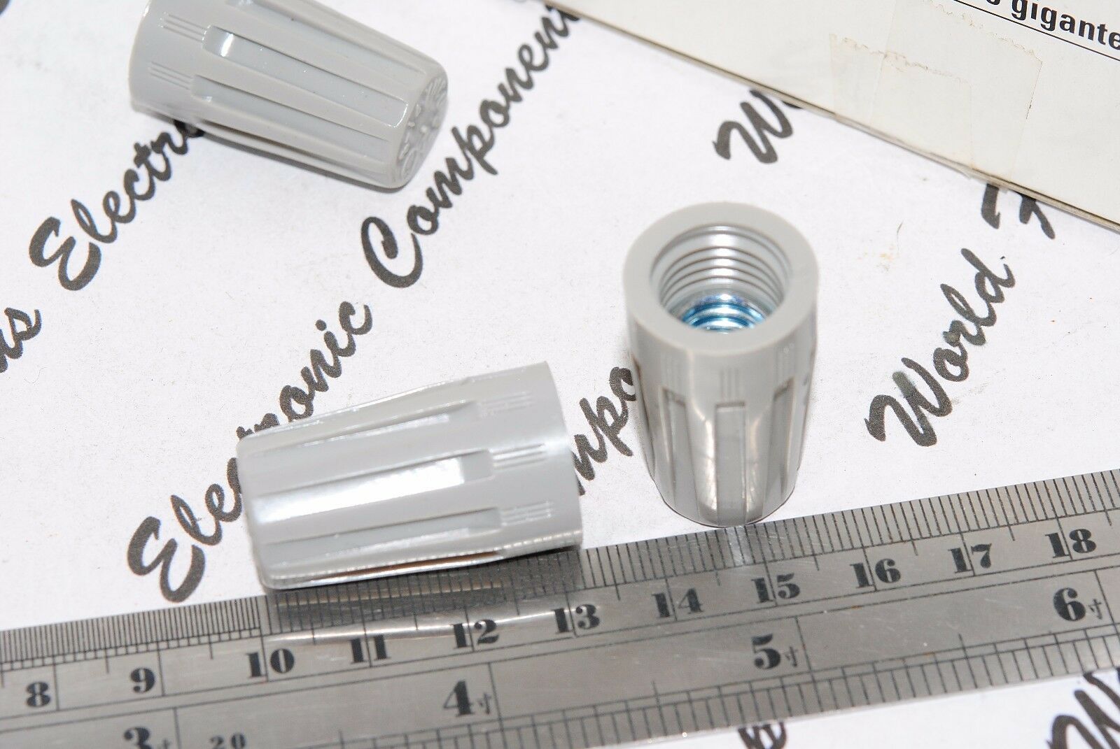 10pcs - COOPER 99-3 8-14AWG GRAY JUMBO SIZE WIRE CONNECTORS / NUTS